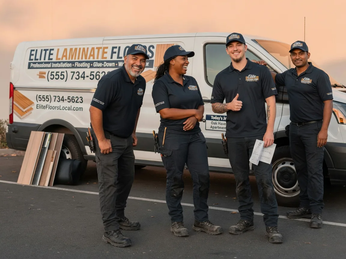 Laminate flooring installation company in Lerna, IL